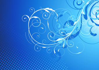 Floral Decorative background