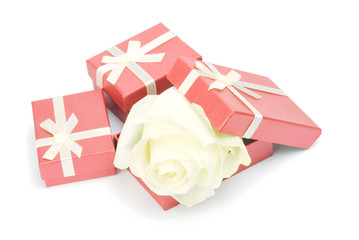 gift and rose