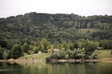 Obraz premium Countrydide lake view