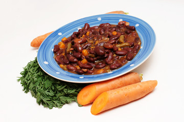 ein teller feuriger texas eintopf