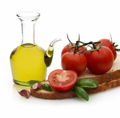 Tomato Oil and bread