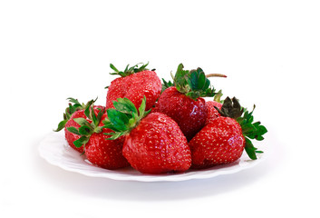Strawberries breakfast