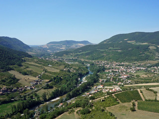 Fototapeta na wymiar Riviere-sur-Tarn-Aveyron