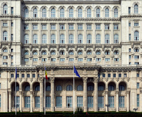 Fototapeta na wymiar Bukareszt - Bukareszt 29 Palatul Parlamentului