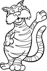 Tiger Line Art
