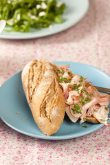 Pork sandwich