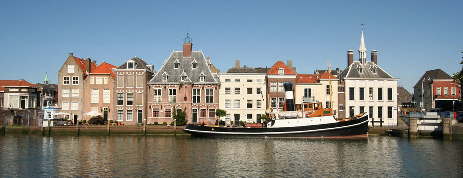 Dutch Town of Maassluis