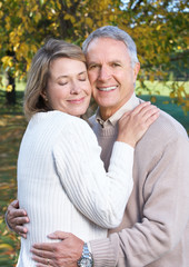 Obraz premium Happy elderly couple