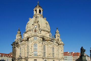 Fototapeta na wymiar Frauenkirche, Dresden 360