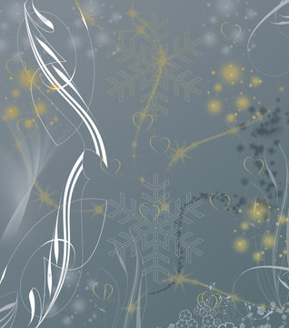 Weihnachten abstrakt