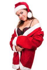 Young sexy Santa Girl