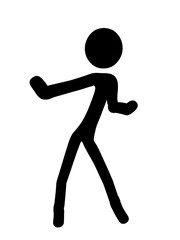 Stickman Illustration Silhouette
