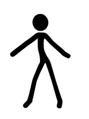 Stickman Illustration Silhouette