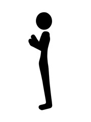 Stickman Illustration Silhouette