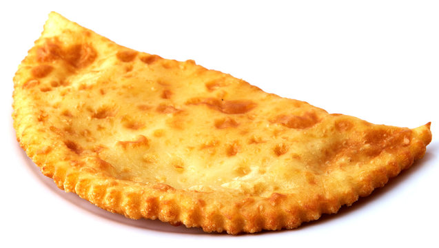 uzbek pies with lamb, cheburek