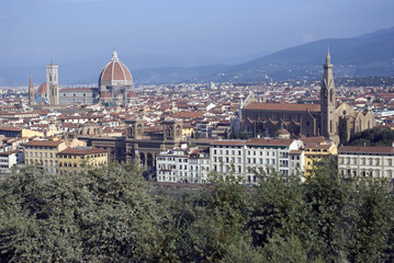 Fototapeta na wymiar Panorama Florencji 1