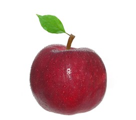 red apple