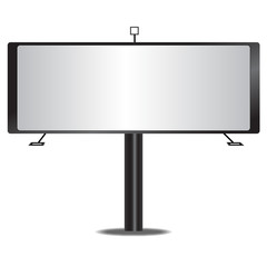 Obraz premium Big advertisement billboard area