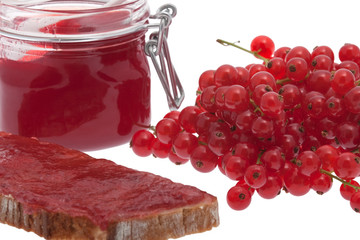 Rote Johannisbeermarmelade