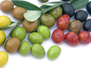des confiseries en forme d'olives