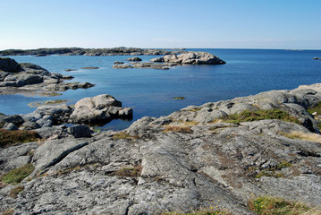 Fototapeta na wymiar Morze w Szwecji