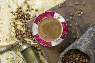 turkish coffee - greek coffee
