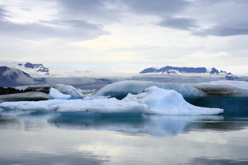 Der See Jökulsárlón