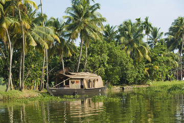 indisches Hausboot