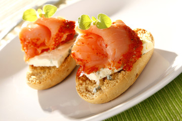 Smoked salmon