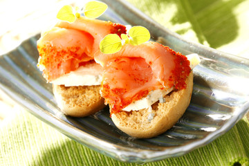Smoked salmon