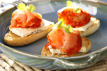Smoked salmon