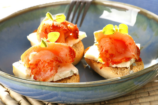 Smoked salmon