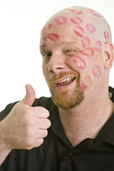 Thumbs up from a ladies man