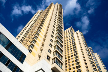 Fototapeta premium New dwelling house view