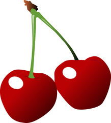 Two cherries