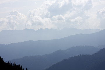 bergsicht an der rotwand