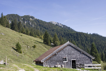 Obraz premium berghütte