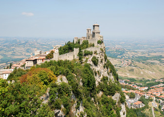 Famous San Marino castle