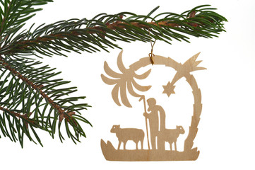 Weihnachtsbaumschmuck Schnitzwerk