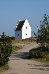 Obraz premium Tilsandede Kirke