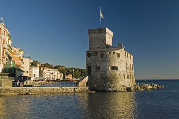 Fototapeta na wymiar widok z Rapallo