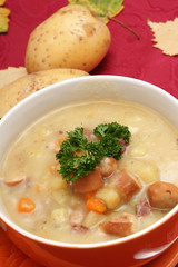 kartoffel creme suppe