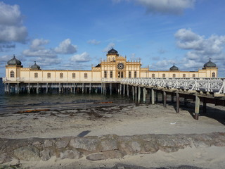 Fototapeta premium Kaltbadehaus in Varberg