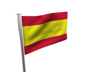 Fototapeta na wymiar Flagge Spanien