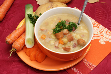 kartoffel creme suppe