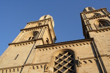 Fototapeta premium Frauenmünster in Zürich