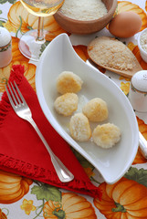 Gnocchi di riso - Primi piatti Emilia Romagna