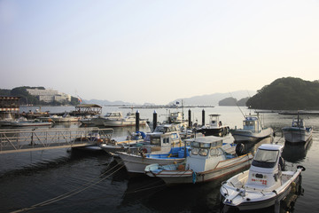 Fototapeta premium 鳥羽の漁港