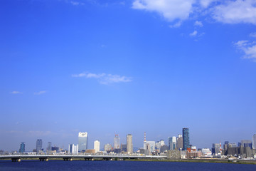 Obraz premium 大阪のビル群