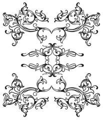 Vintage design elements vector